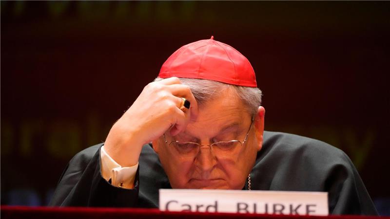 Wer wird Papst? Spekulationen laufen schon Die Chancen von Kurienkardinal Raymond Burke werden als gering eingeschätzt. (Archivbild)