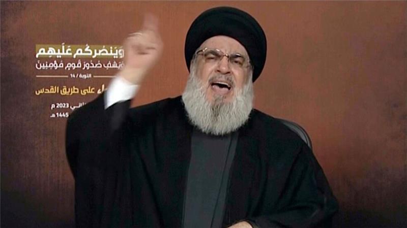 Israel tötet Hisbollah-Kommandeur - Sorge vor neuem Krieg Hisbollah-Führer Hassan Nasrallah droht Israel mit Vergeltung. (Archivbild)